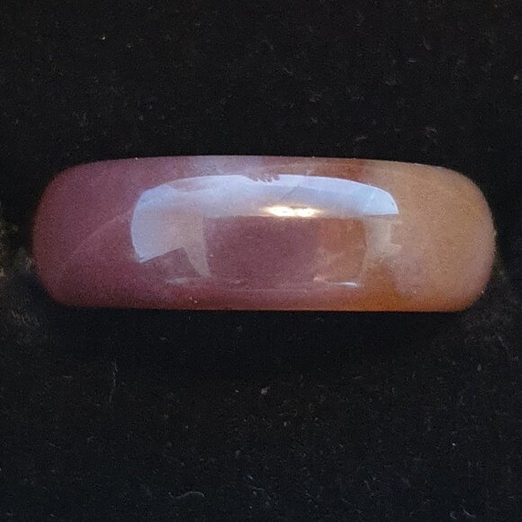 Rare Vintage 20ct Natural Lavender Jade Ring – Size 6 – Collector’s Treasure - Picture 1 of 11